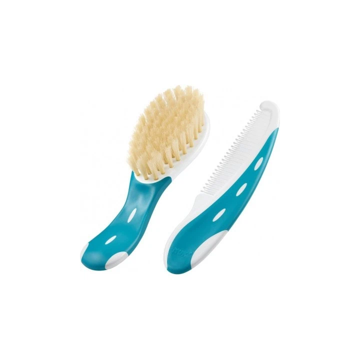 NUK Brosse Et Peigne Bleu