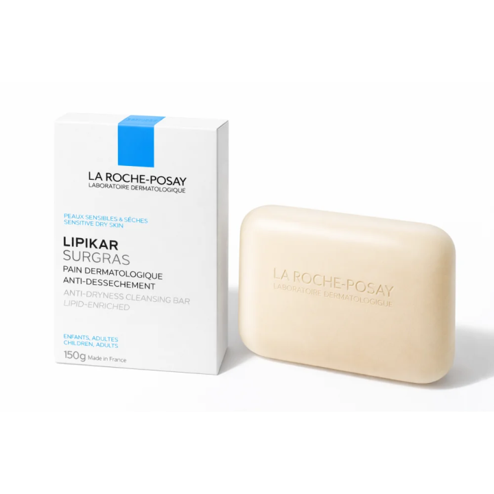 LA ROCHE POSAY LIPIKAR SURGRAS - PAIN PHYSIOLOGIQUE ANTI-DESSECHEMENT 150G